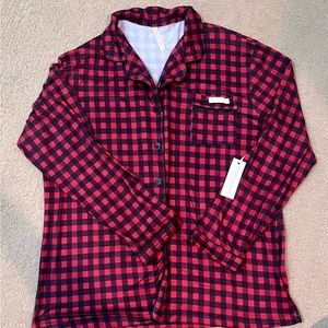 Simply Southern PJ plaid button-up shirts